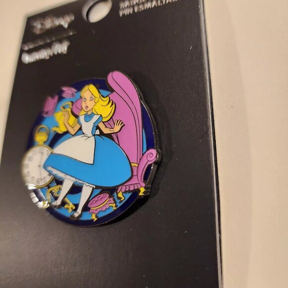 Loungefly Disney Alice in Wonderland Alice Falling Enamel Pin NEW - Picture 6 of 10